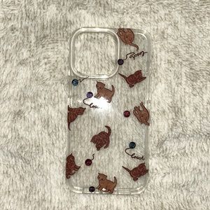 Coach iPhone 12 Phone Case Kittens